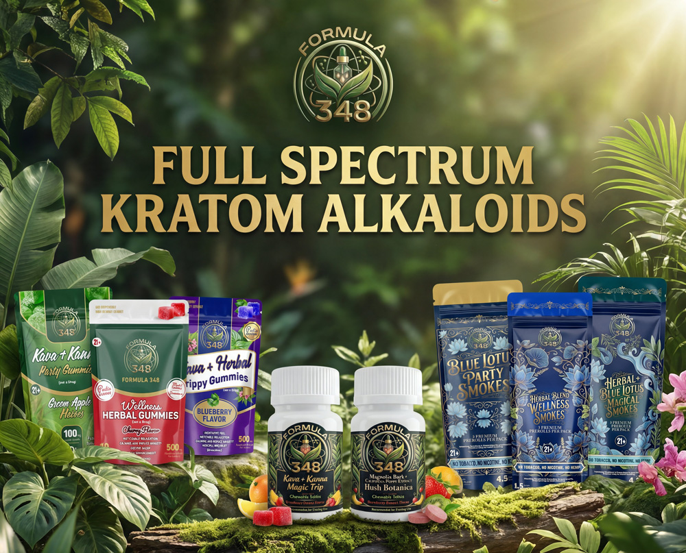 Formula 348 Botanicals sales collateral